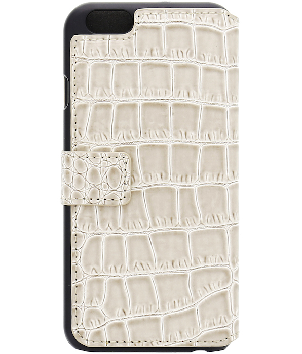 Moderniseren Charmant schoorsteen DigitalsOnline - guess flip folio book case shiny crocodile iphone 6/6s -  beige
